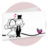 Bigliettini bomboniere Matrimonio Codice BFF5072